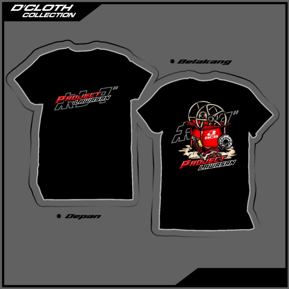 Promo Kaos Distro Project Lawasan Katun Pe 24S Lengan Pendek Super Premium Kaos Racing Style Kaos He