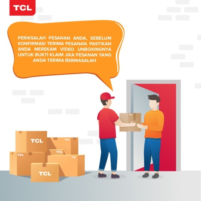 TV LED TCL 32 INCH 32B3 DIGITAL TV GARANSI RESMI 3 TAHUN