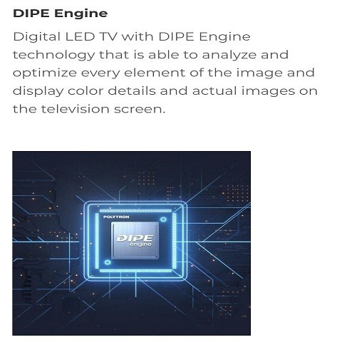 POLYTRON LED DIGITAL TV 32 INCH PLD 32V1853 / 32V1853