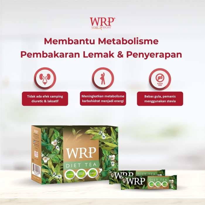 

Wrp Diet Tea 30 Sachet - Mengurangi Lemak Tubuh Dengan Fat Blocker