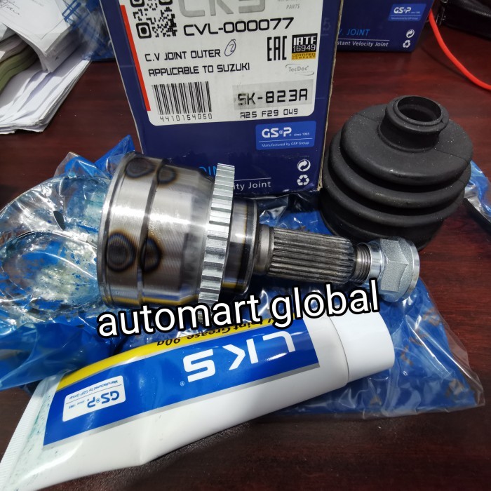 cv joint luar aerio abs baleno next g at