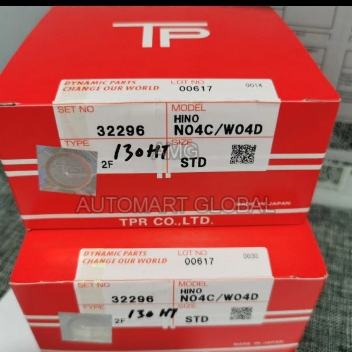 ring piston hino dutro 130ht wo4d no4c TP JAPAN - TP JAPAN