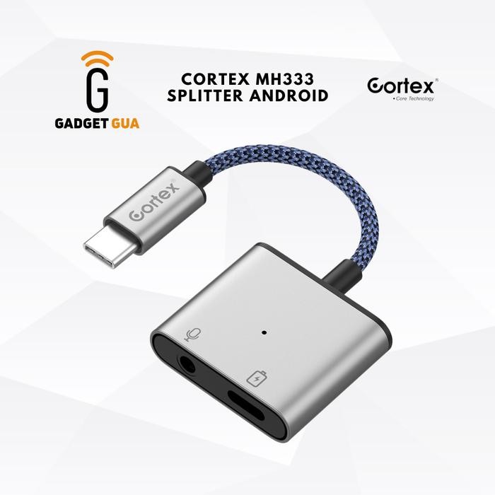 Berkualitas Splitter Android Mh333 Cortex Adapter 3.5Mm To Type C Android With Charger