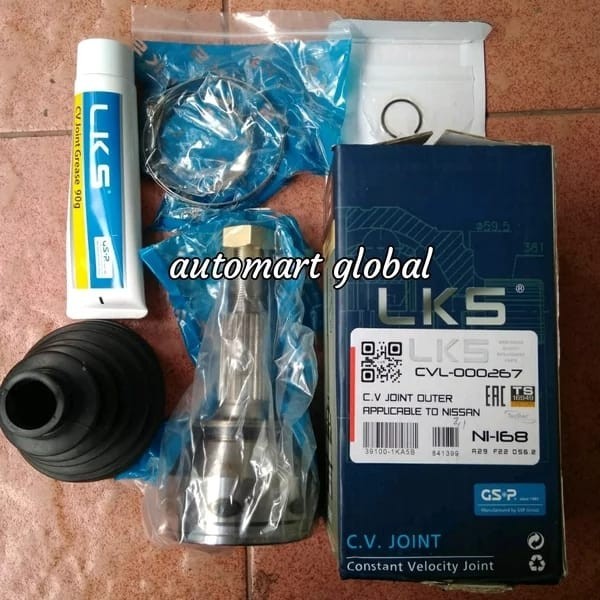 cv joint luar nissan juke as roda juke