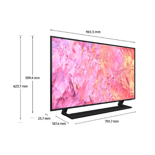 SAMSUNG 43Q60C QLED SMART TV 43 INCH UHD 4K QUANTUM DOT HDR // 43Q60B