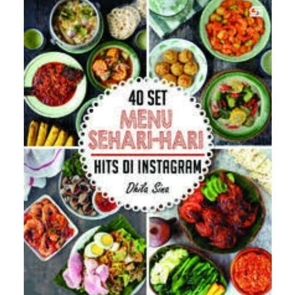 

Terlaris Buku Resep Masakan " 40 Set Menu Sehari Hari Hits Instagram Dhila Sina Ready Stok