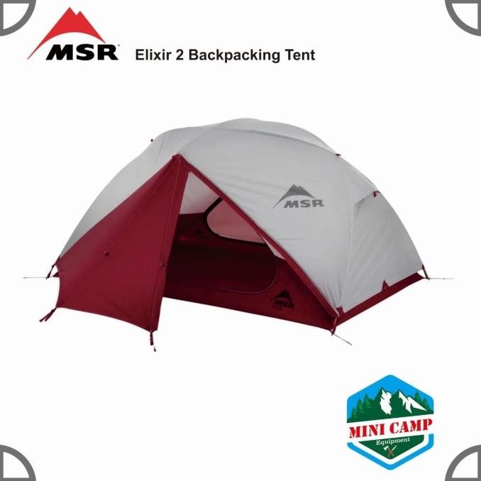 Msr Elixir 2 Backpacking Tent - Tenda Camping