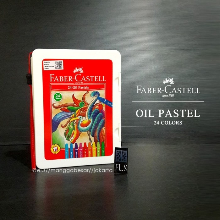 

Faber Castell Oil Pastel / Crayon 24 Colours Best Seller