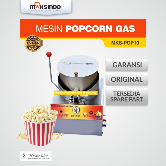 Mesin Popcorn Gas (MKS-POP10)