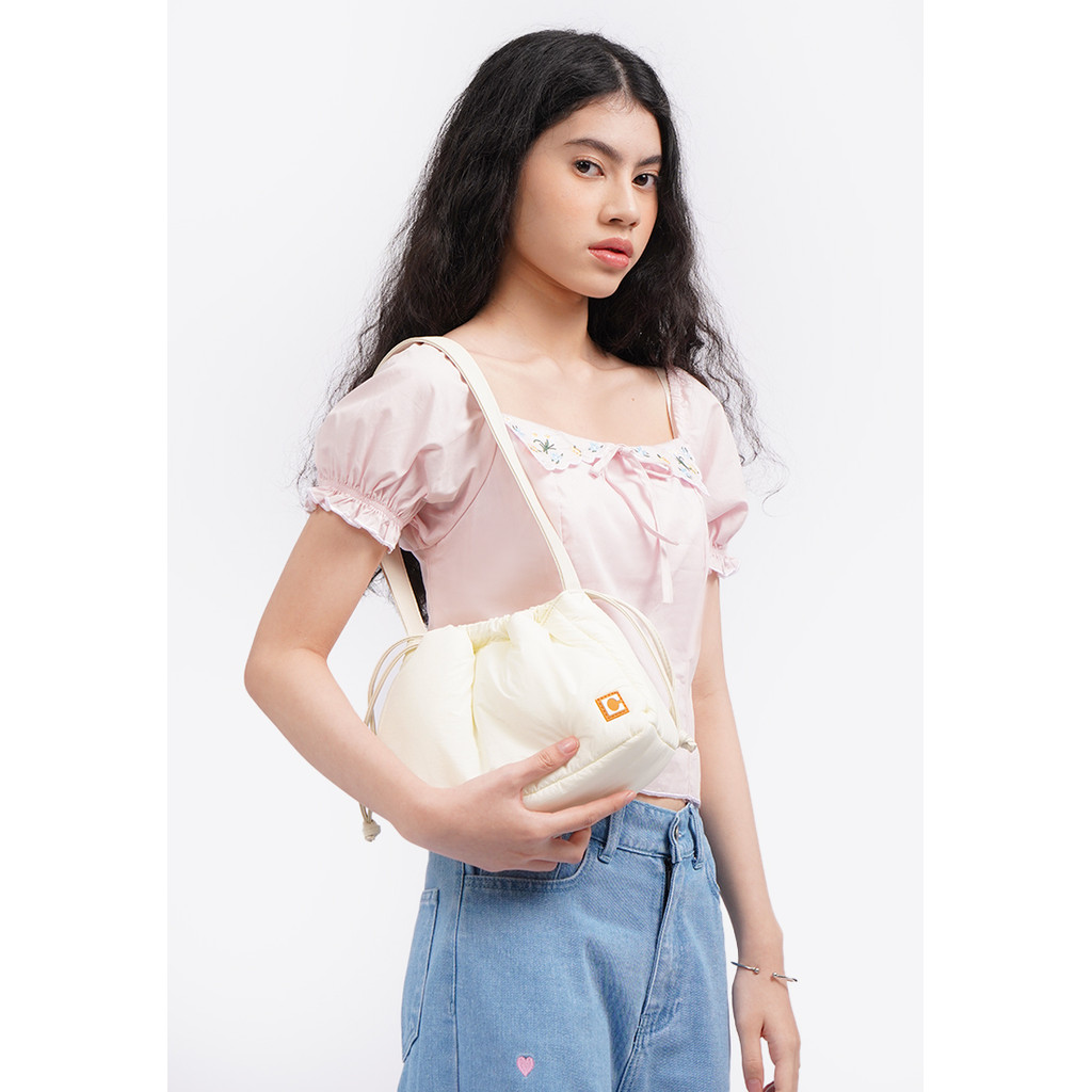COLORBOX Ivory Shoulder Bag