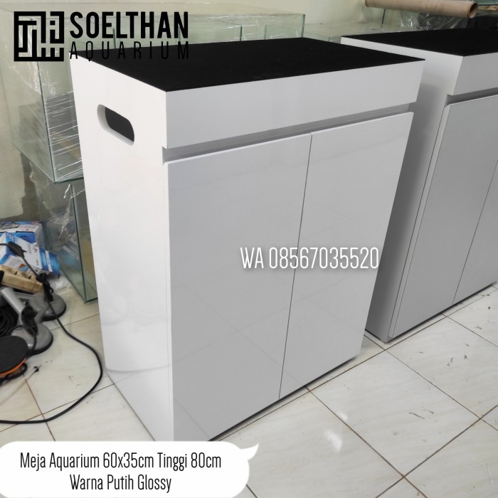 kabinet Meja Aquarium /Lemari Akuarium 60x35 cm Tinggi 80 HPL TACO