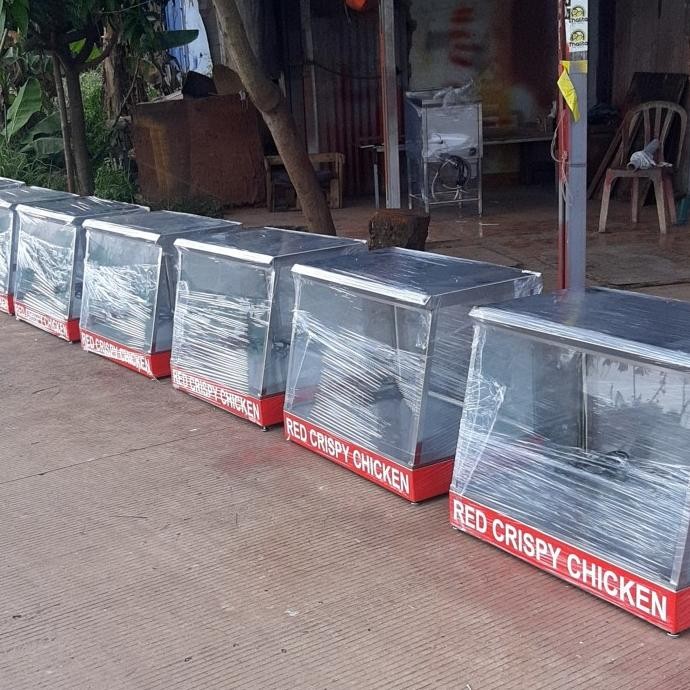 Murah Food Warmmer Etalase Fried Chicken 2 Rak