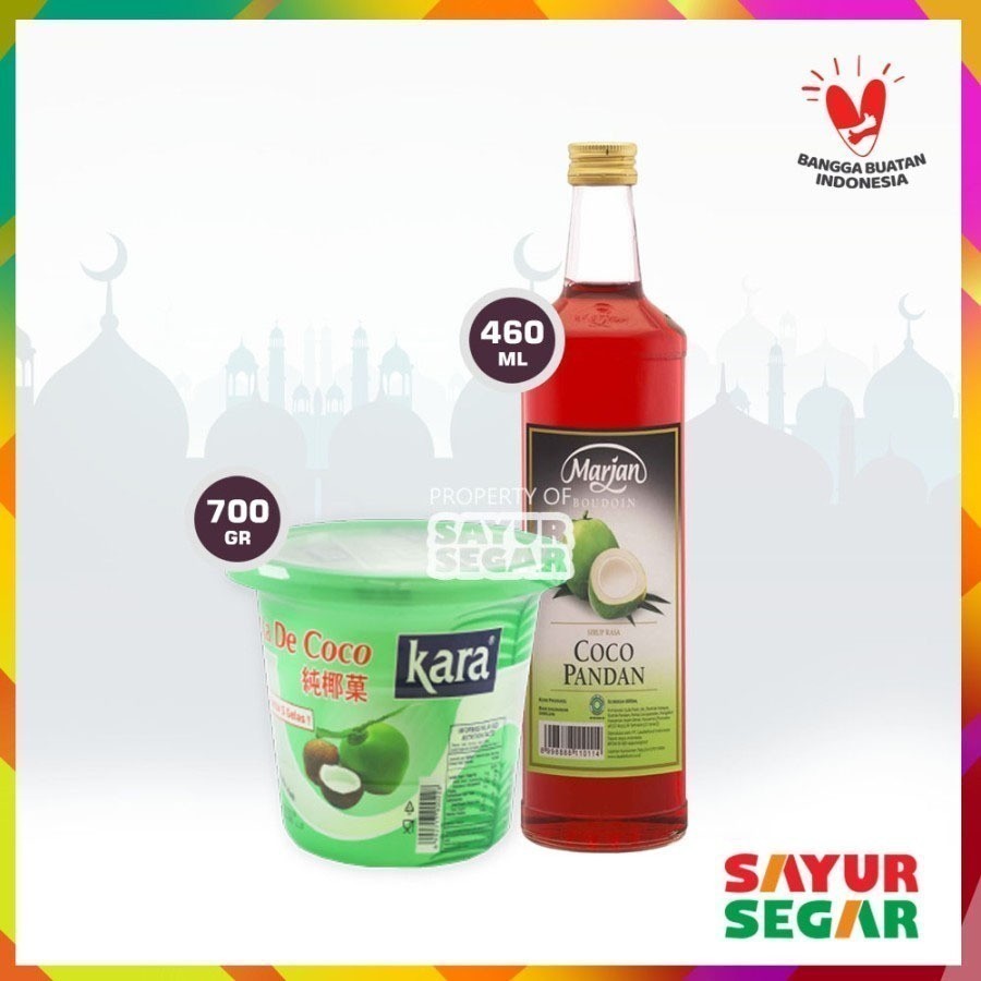

Paket Sayur SIRUP MARJAN x Nata De Coco [SPECIAL RAMADHAN] - Ready to Cook