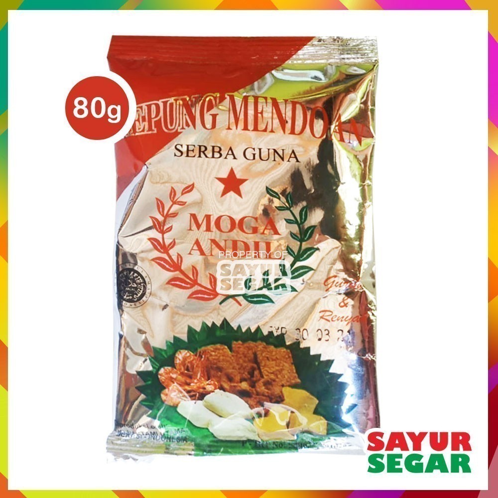 

Tepung Tempe Mendoan Serbaguna [80G]