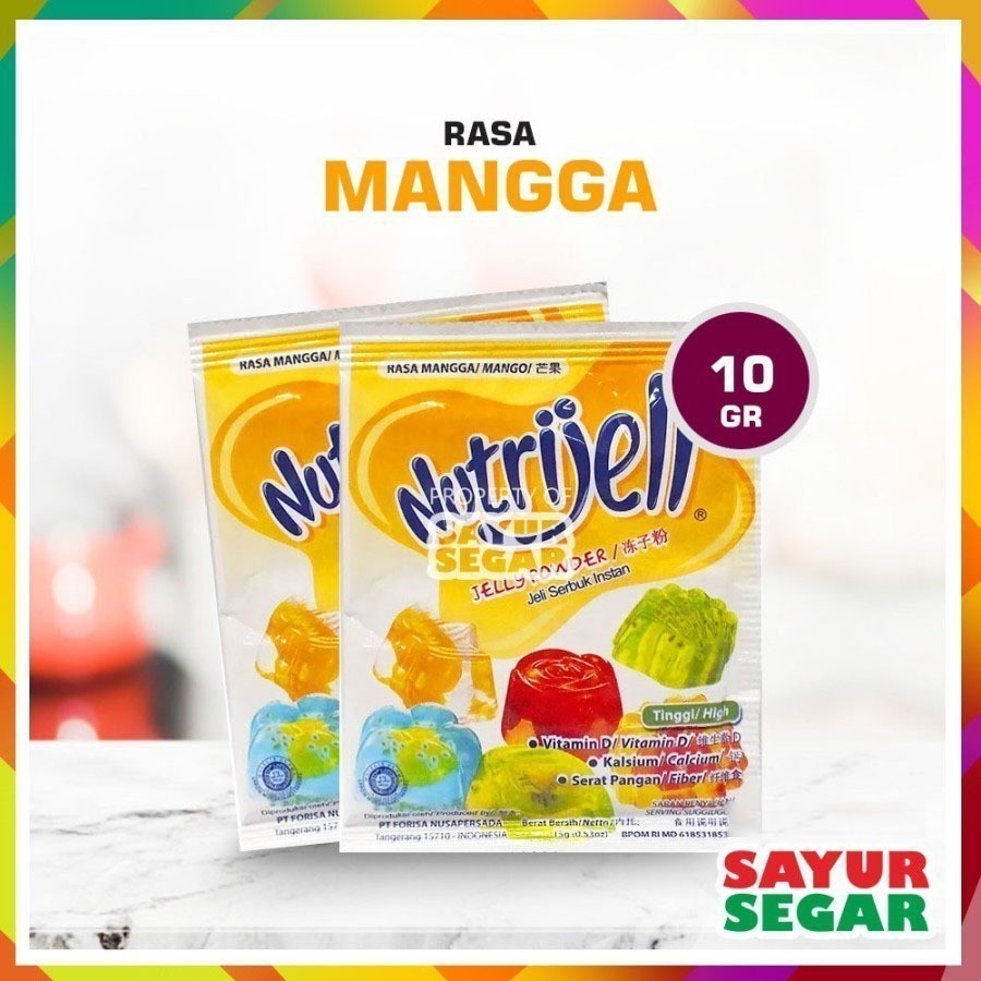 

Jelly Powder / Puding Nutrijell [10G] Sachet - Mangga