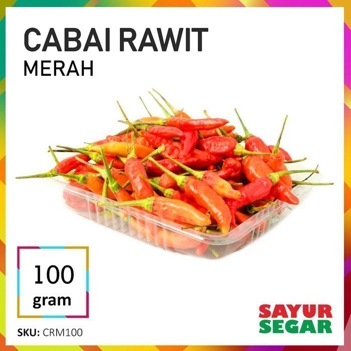 

Cabai / Cabe Rawit Merah / Cabe Setan [100G]