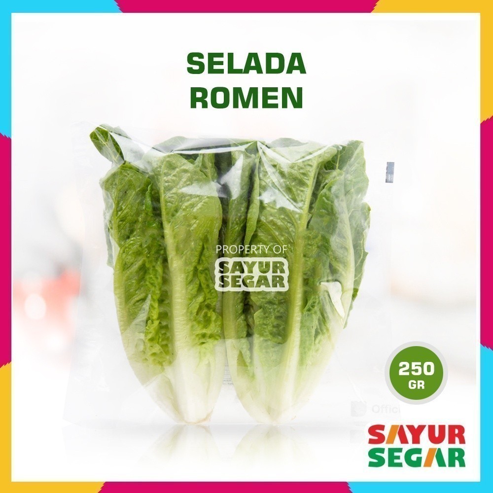 

Selada Romen / Romaine Lettuce Hearts 250g