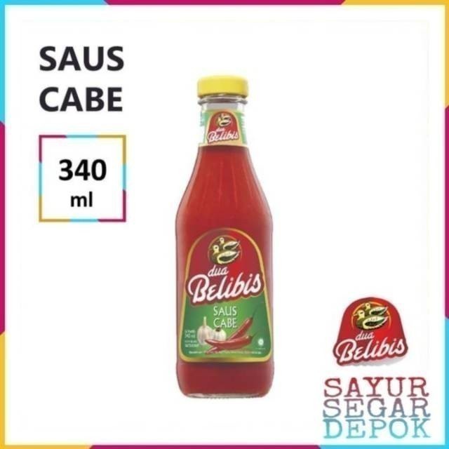 

Saus cabe blibis kemasan 340 ml / saos belibis