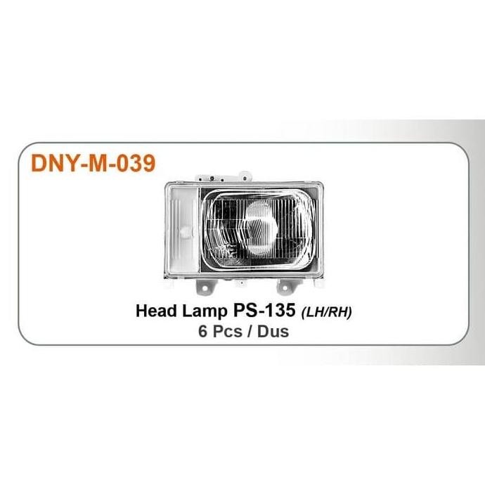 Head Lamp / Lampu Depan Besar Mitsubishi Ps135 / Ragasa Oorriginal