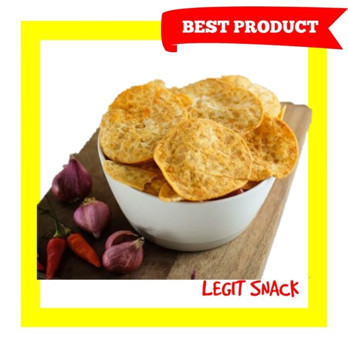 

DISKON KRIPIK TEMPE OVEN / KERIPIK TEMPE PANGGANG / TEMPEH MAGELANG 250 GRAM