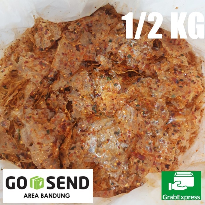 

KOMPLIT Keripik Kaca /Keripik Beling Pedas Daun Jeruk 1/2 kg