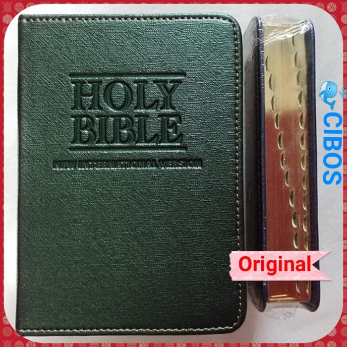 

NIV Holy Bible. Alkitab bahasa Inggris Ukuran Kecil. 034 TI Compact.