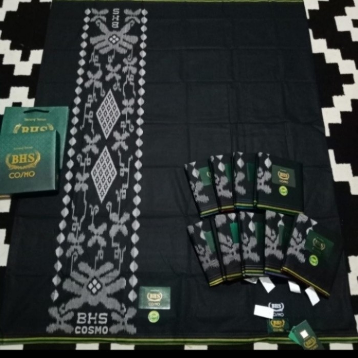 sarung bhs original hitam