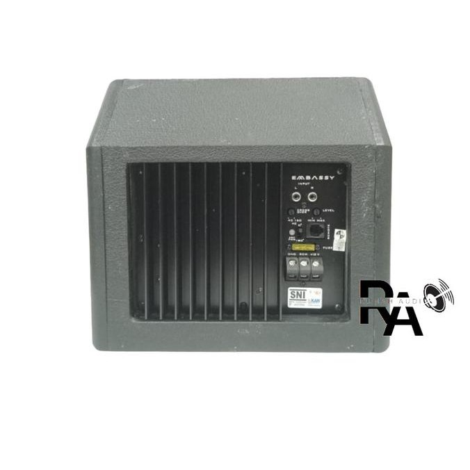 Subwoofer Basstube Kotak Aktif 8 Inch Embassy 8Inch Zeus Speaker Mobil Promo Bulan Ini