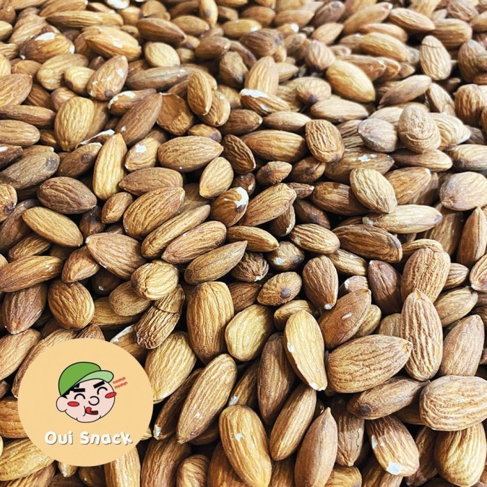 

1Kg Kacang Almond Panggang Kupas Blue Diamond / Roasted Almond Premium