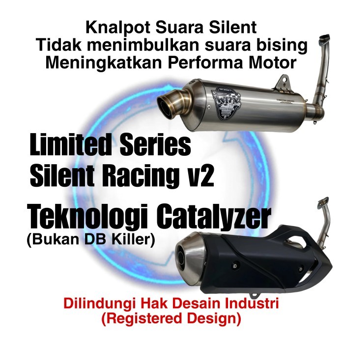 Knalpot Wrx Gp3 Limited K150 Cbr150Fi