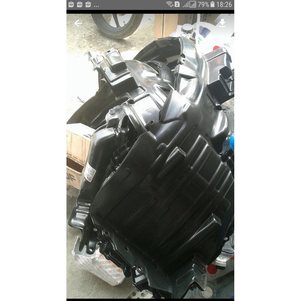 liner fender tutup atas ban avanza lama tipe S