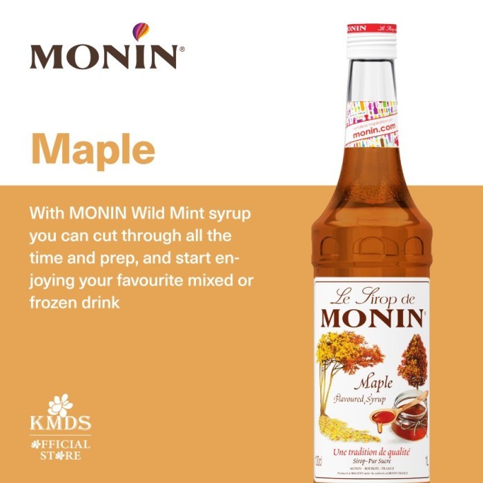 

MONIN MAPLE SYRUP 70CL 700ML