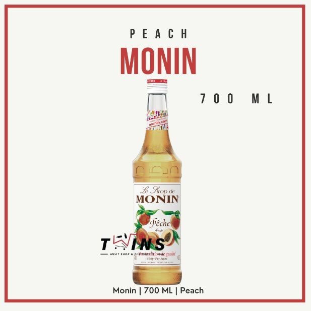 

MONIN SYRUP - PEACH 700 ML (70CL)