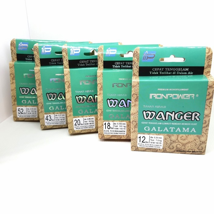 Senar Pancing Wanger Ironpower Galatama