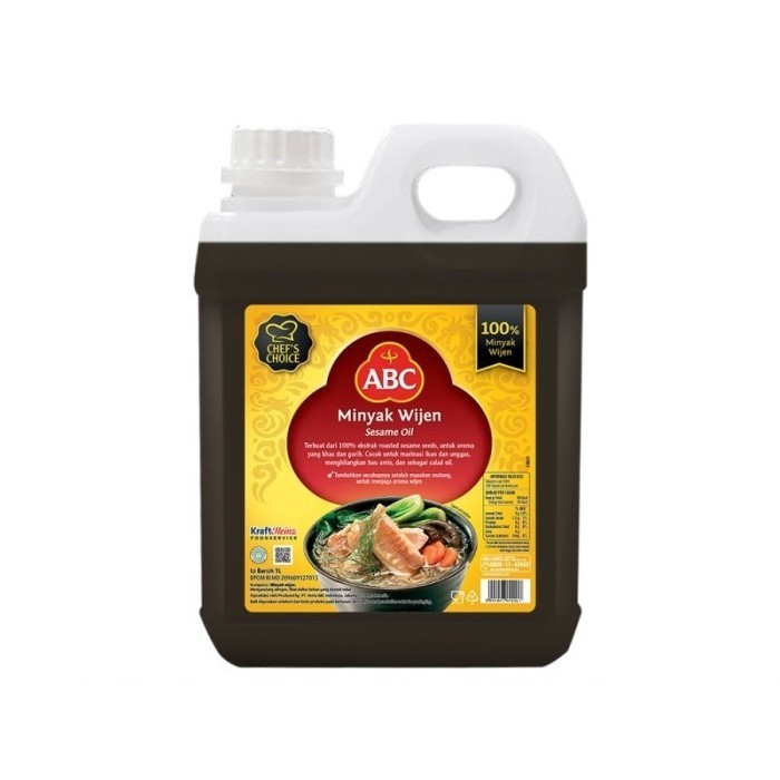 

ABC SESAME OIL / MINYAK WIJEN 1LITER , COCOK UNTUK ANEKA MASAKAN DLL
