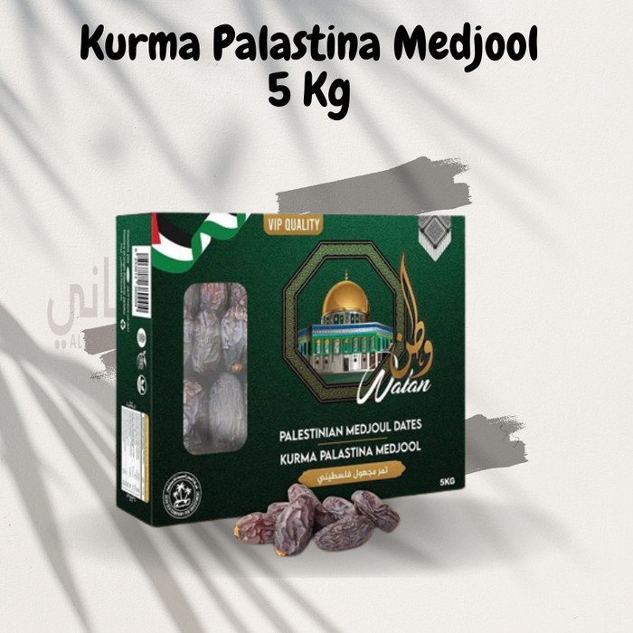 

Kurma Medjool Palestine Watan 5 Kg / Kurma Palastina Medjool 5 Kg