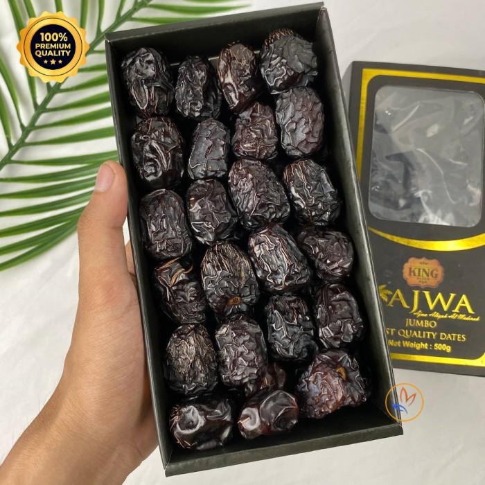 

Kurma Ajwa King Jumbo From Madinah AL Munawaroh 500 gram