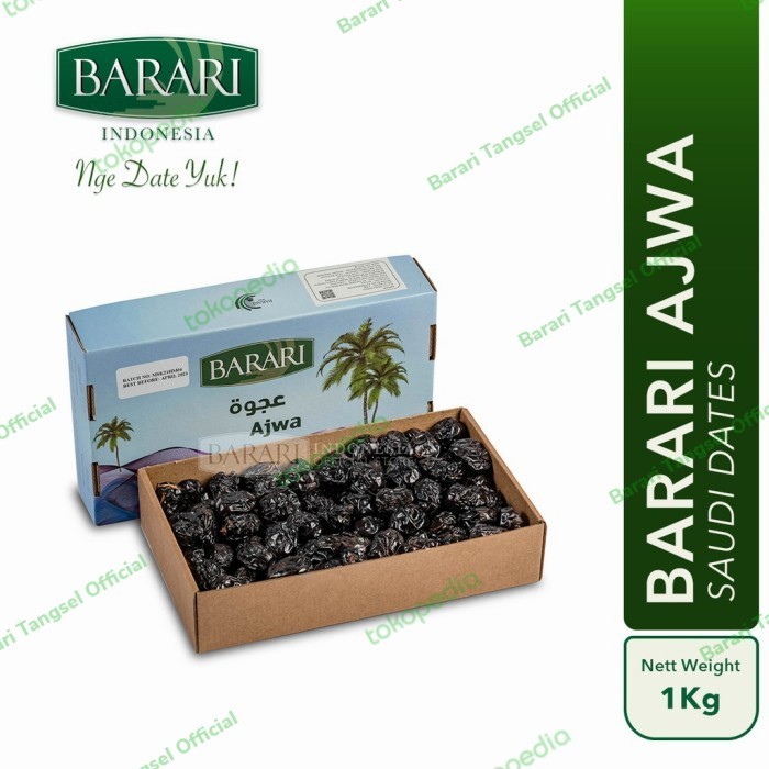 

Kurma Barari Ajwa 1 Kg Saudi Arabia