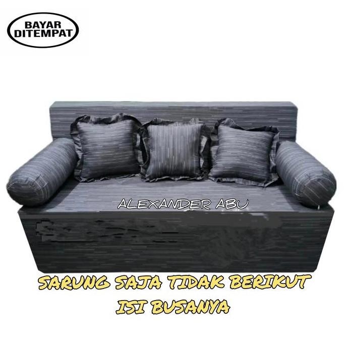Sarung sofabed busa inoac/royal tebal 20 cm no 1 2 3 4 / seprai resleting kasur busa sofa bed all si