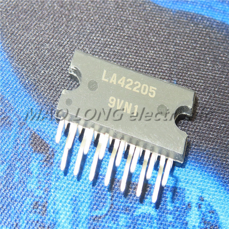 TUBS 10PCS/LOT LA42205 ZIP-15 Acoustic amplifier block Colorful electric field chip IC