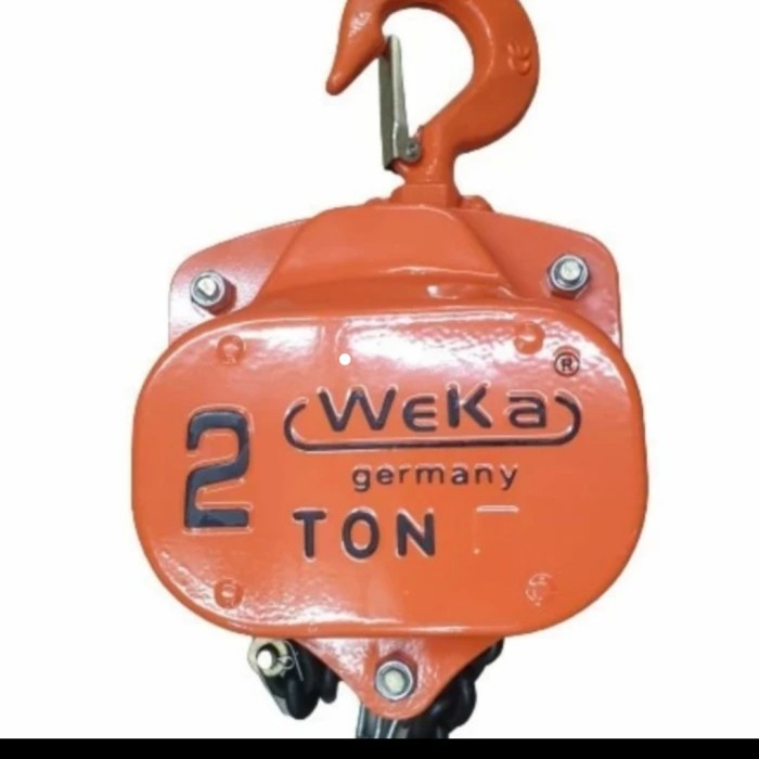 takel 1ton 5meter weka heavy duty