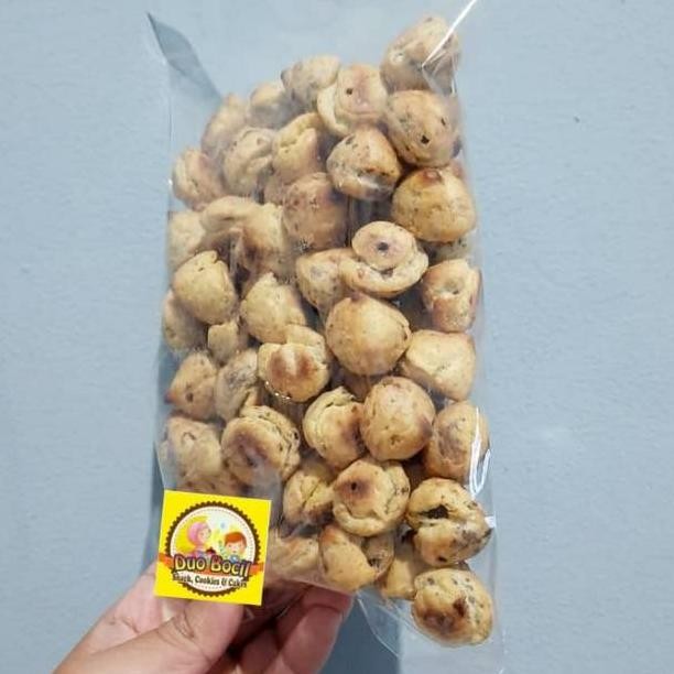 

Special Promo Kue Soes Sus Cokelat Lumer 250 Gram - Duo Bocil Snack Original