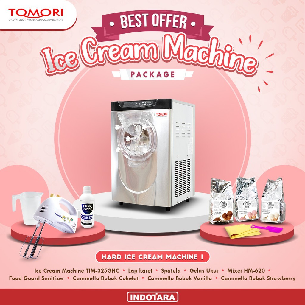 Paket Mesin Pembuat Es Krim Hard / Hard Ice Cream Machine 1