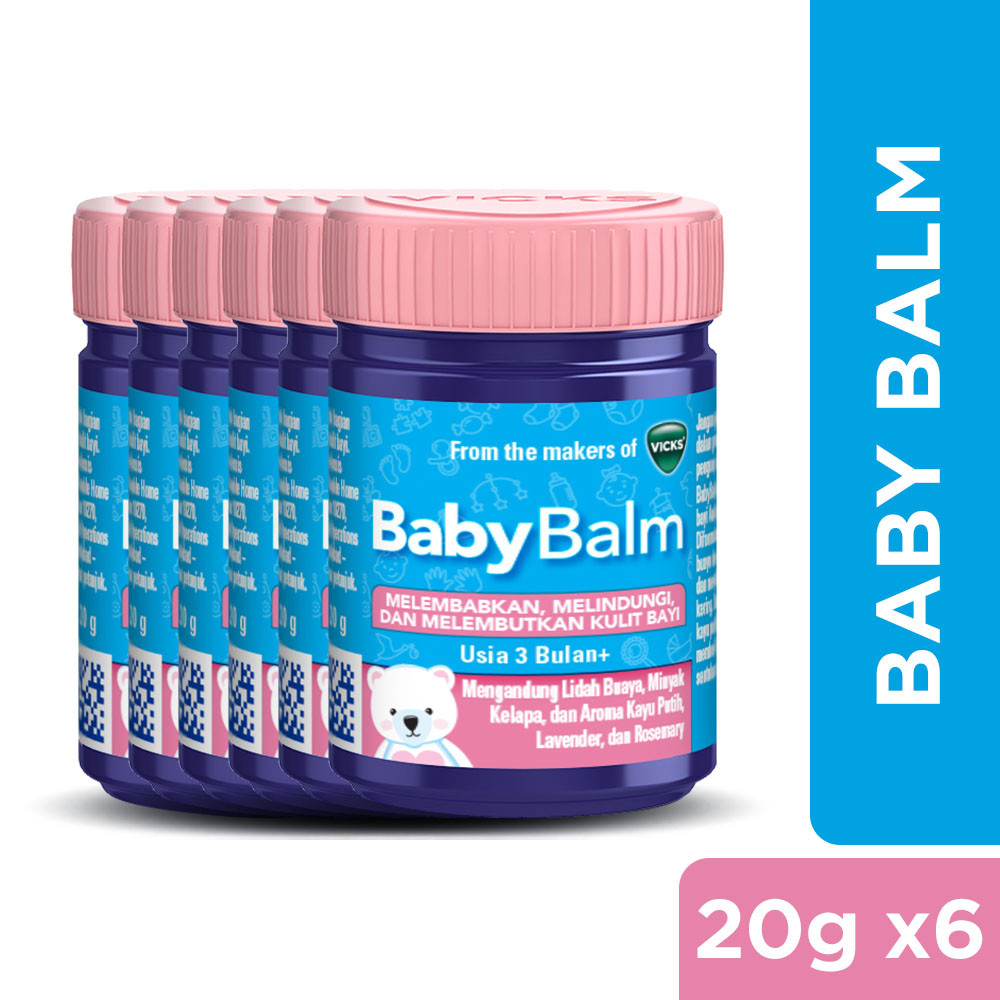 From The Makers Of Vicks - Baby Balm 20g X6