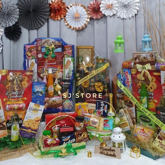 

New Trend!, Paket Box Lebaran Hampers Idul Fitri Parcel Makanan