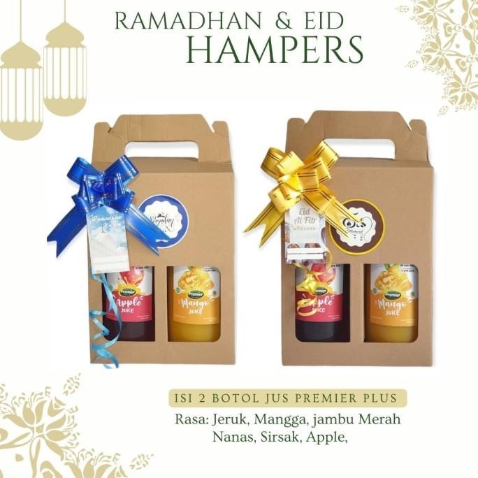 

Parling Laris! Parsel Hampers Lebaran Idul Fitri Jus Buah Asli, Isi 2 Botol / 2 Liter