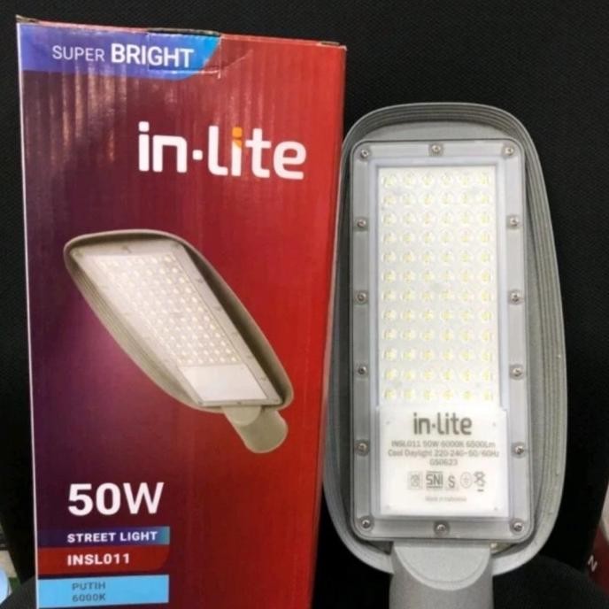 Sale Lampu Jalan Inlite 50 Watt Pju Led In-Lite Insl011 50Watt Street Light