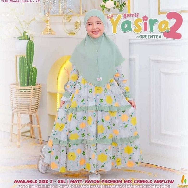 HK GAMIS KIDS YASIRA 2 ORIGINAL BY HEPPINN TERLARIS