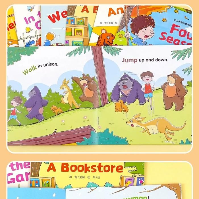 

40 Graded Reading Books For Children Story Book Import Buku Cerita Bahasa Inggris Anak