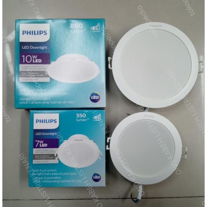 Promo Lampu Downlight Eridani Philips 7Watt 10Watt Putih